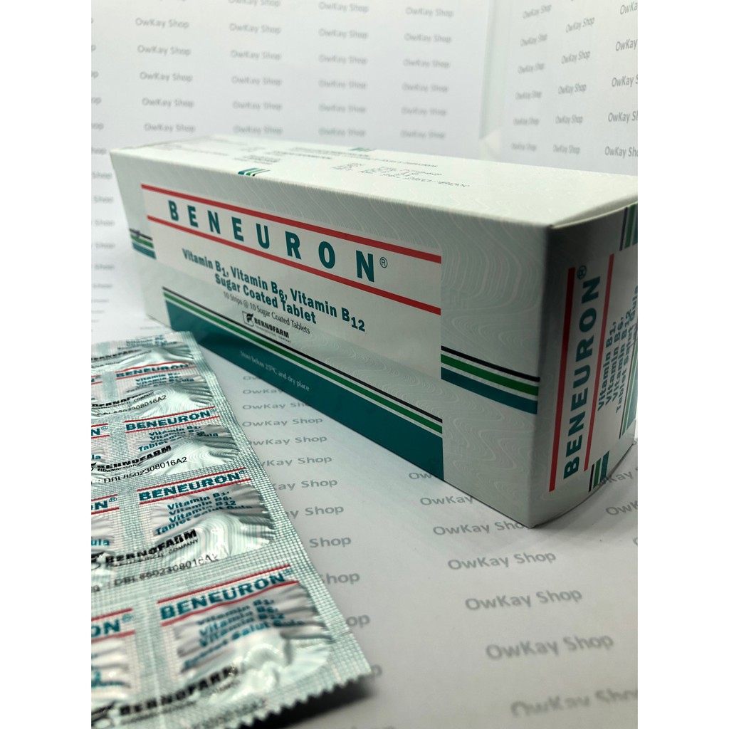 Beneuron Vitamin B kompleks pengganti Neurosanbe Neurobion untuk saraf