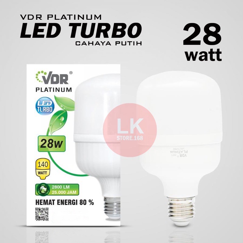 VDR LED TURBO PLATINUM 28 WATT