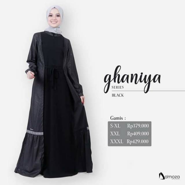 DAMOZA GHANIYA BLACK / HITAM