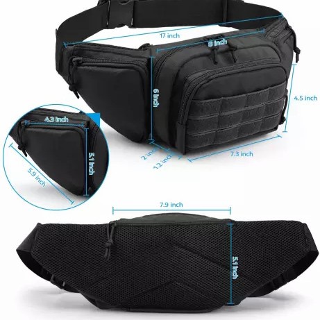 tas selempang pistol tas pinggang senjata pistol