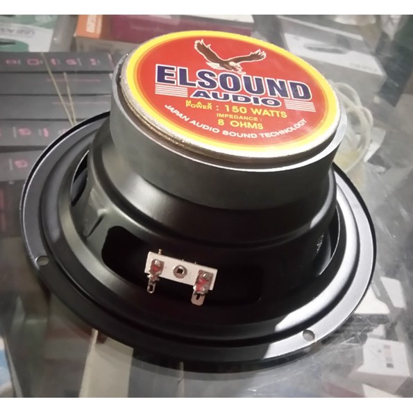 SPEAKER PROFESSIONAL ELSOUND WOOFER 150W 6INCH 8 OHM JAPAN TECHNOLOGY