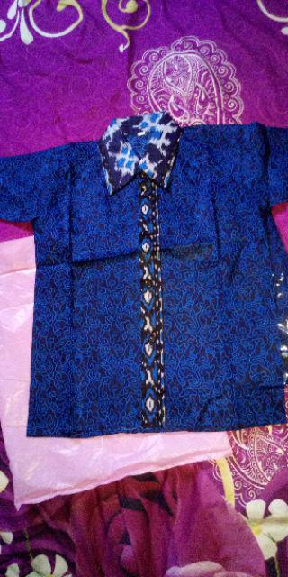 Batik Couple Keluarga - Sania Ruffle Couple Batik Sarimbit Terlengkap - Garansi Shopee Motif Terbaru