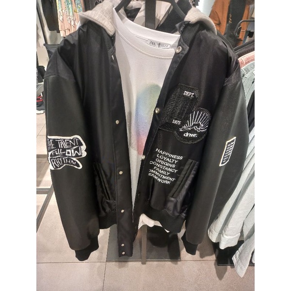 JASTIP jaket hoodie zara new cowok