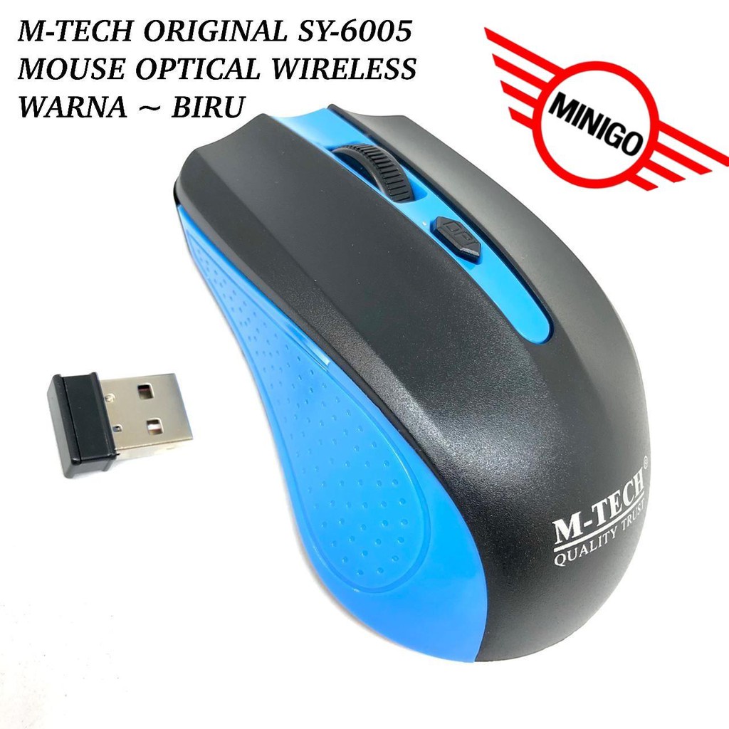 New~ Mouse Wireless M-Tech SY-6005 2.4Ghz