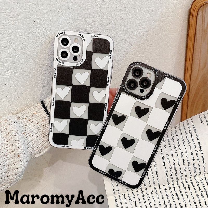 SOFT CASE CASE BLACK WHITE LOVE REALME 5 5I 5S 9i C30 C30S C33 C1 C2 2 2 PRO C31 C35 C11 2020 C11 20