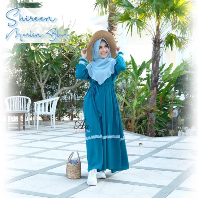 Gamis shireen set ori by aden hijab