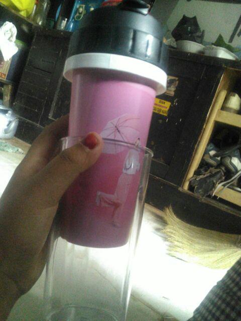 Tumbler Plastik Custom Murah Free Design