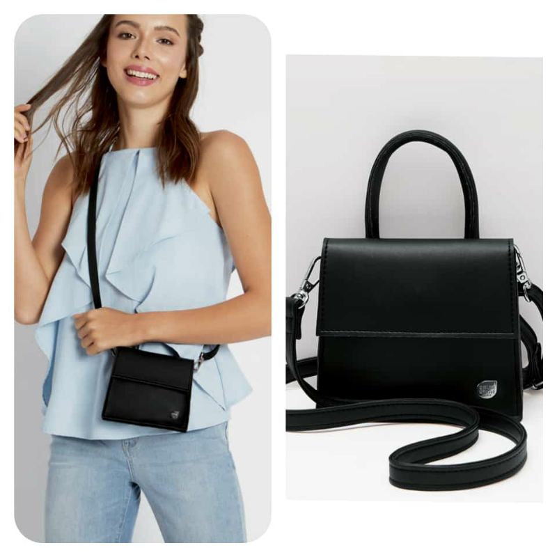 Tas Selempang Wanita TAS KYNDA BROWN BT8241B7 Brunbrun Paris Ori Kualitas