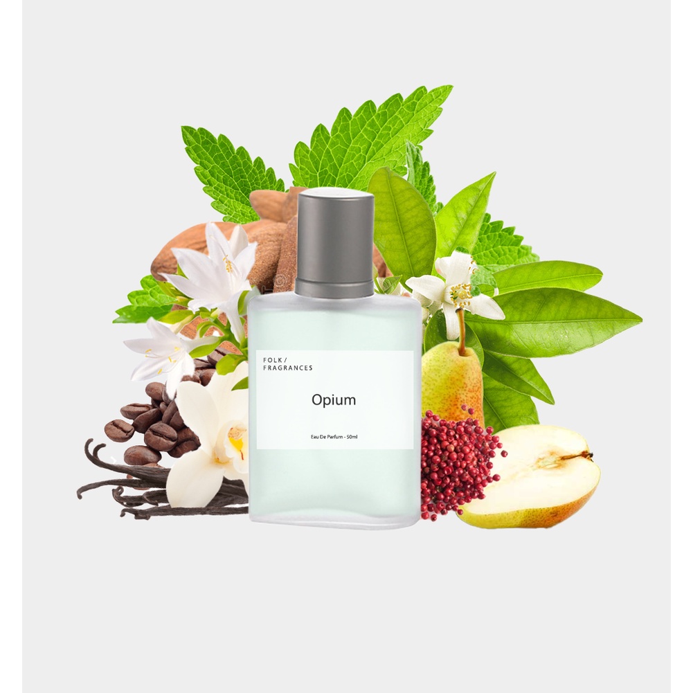 Parfum Opium by Folk Fragrances - Dupe Black Opium by YSL - 50 ml