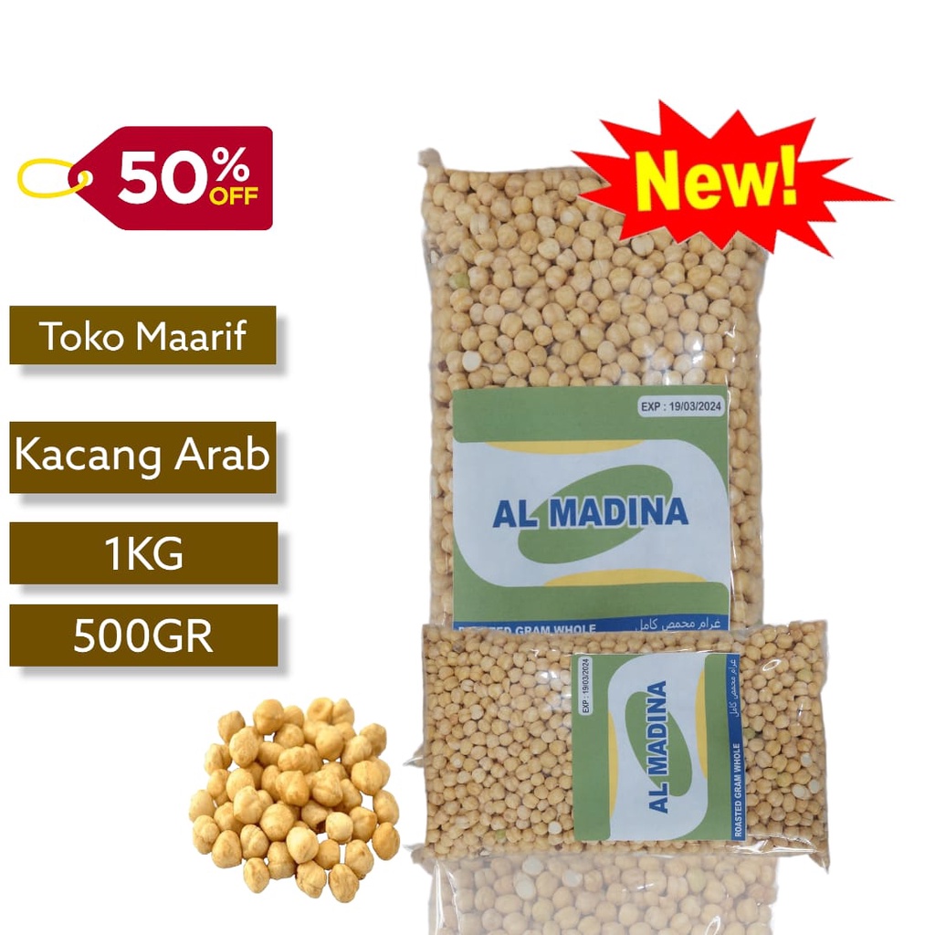 

kacang arab kacang keju kacang india 500gr / kacang humus gurih renyah