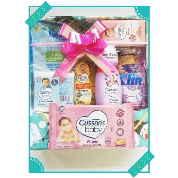 Parcel Bayi / Parcel Kado Bayi Paket Reguler Tanpa Baju-Reguler Ungu