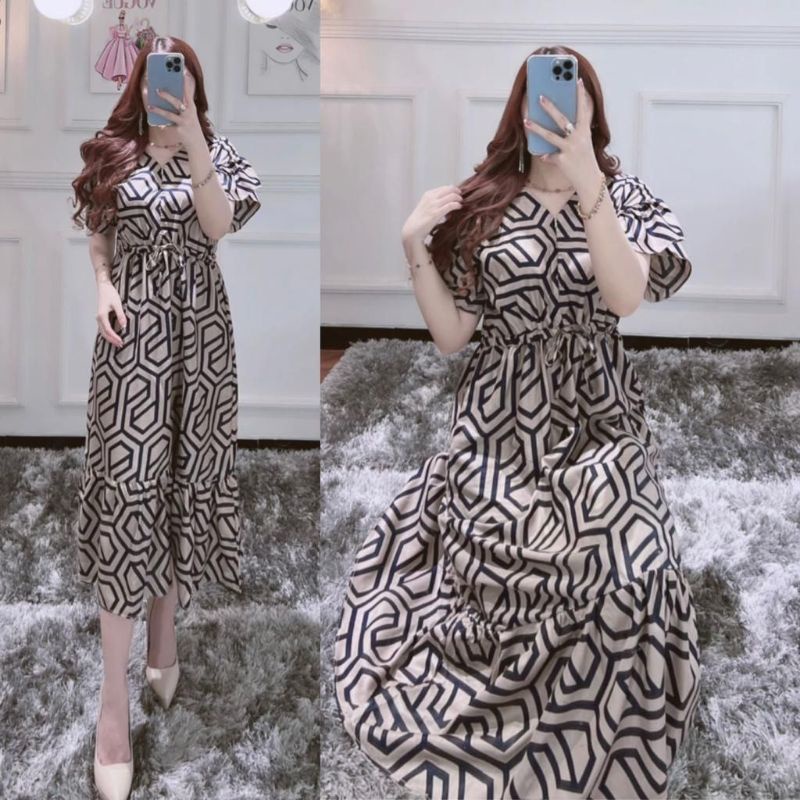 DAYANA DRESS WANITA RAYON SUPER DASTER  KEKINIAN