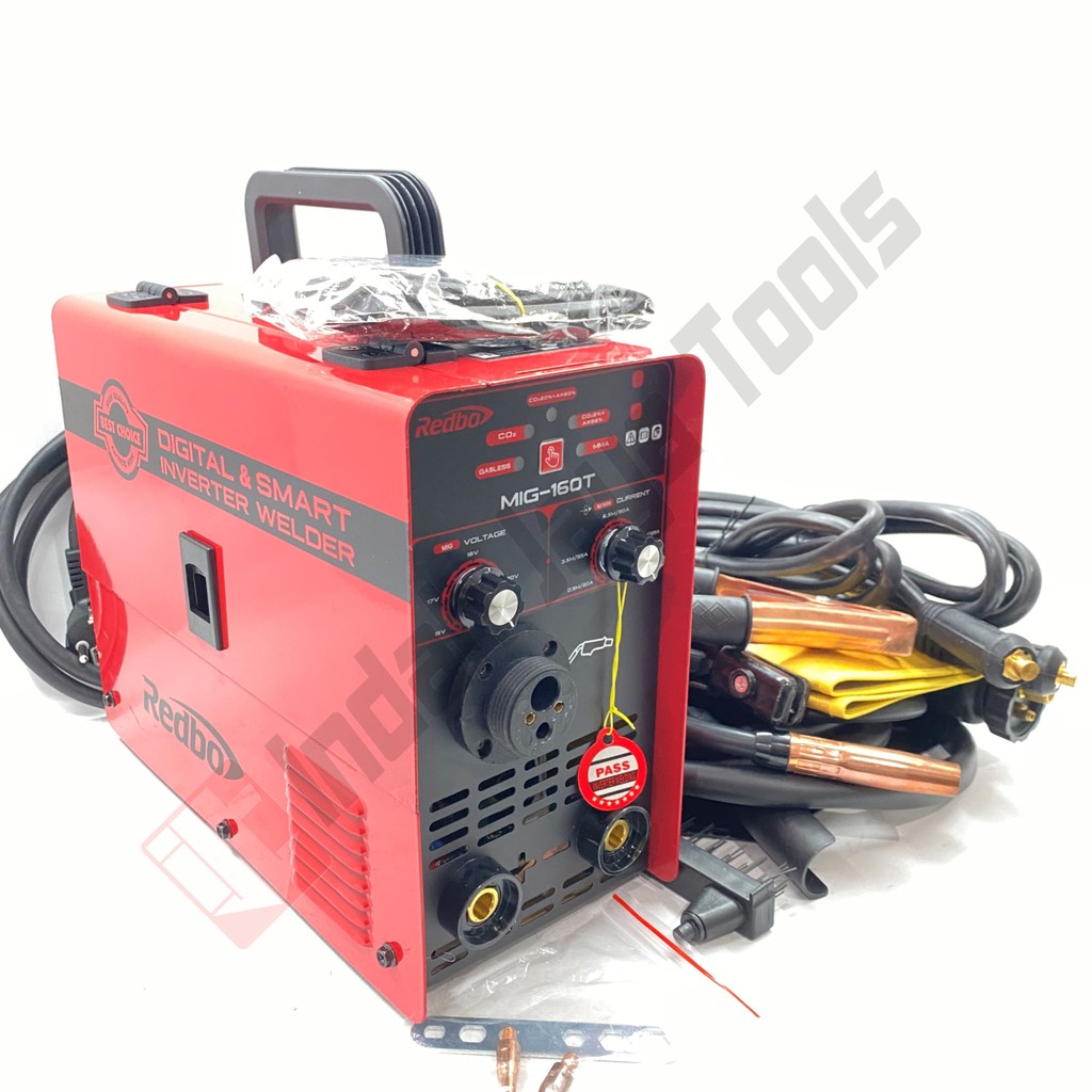 REDBO MAG MIG-160 T Mesin Las CO Flux Core Tanpa Gas CO2 Gasless 160T