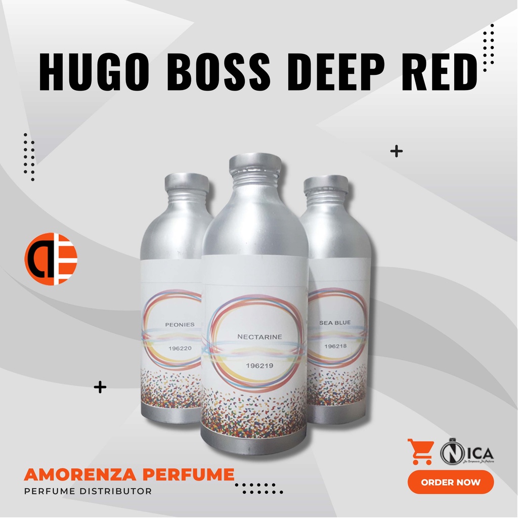 Bibit Parfum Murni HUG0 B0SS DEEP RED - BOOT DEEP Nica Fragrance 250ml Segel Pabrik