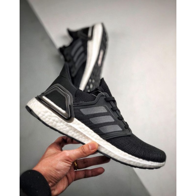 white and black ultra boost 20