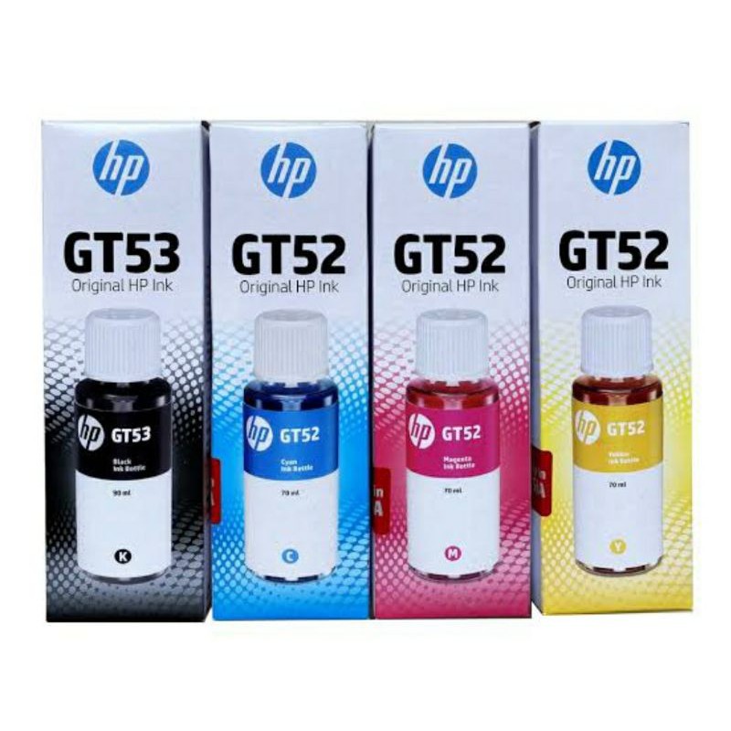 Tinta HP GT53 &amp; GT52 Original untuk Hp DeskJet 5810 &amp; 5820