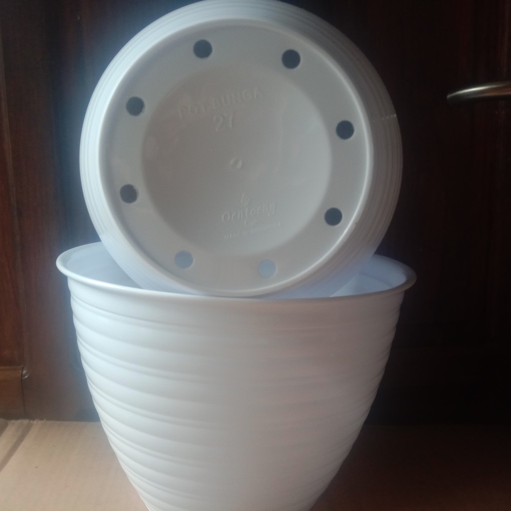 Jual Pot Tawon Cm Isi Warna Putih Shopee Indonesia