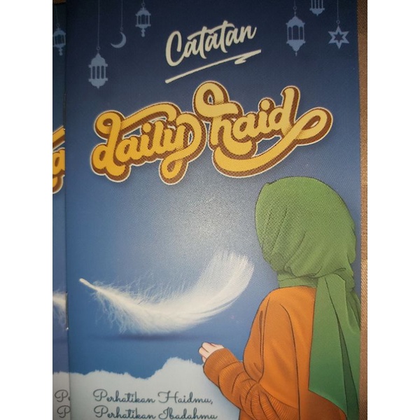 

catatan daily haid (min.2 buku)