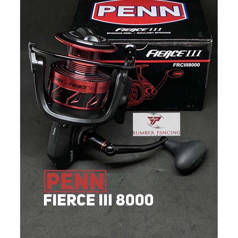 Penn Fierce Iii 8000 Spinning Reel Pancing Laut Shopee Indonesia