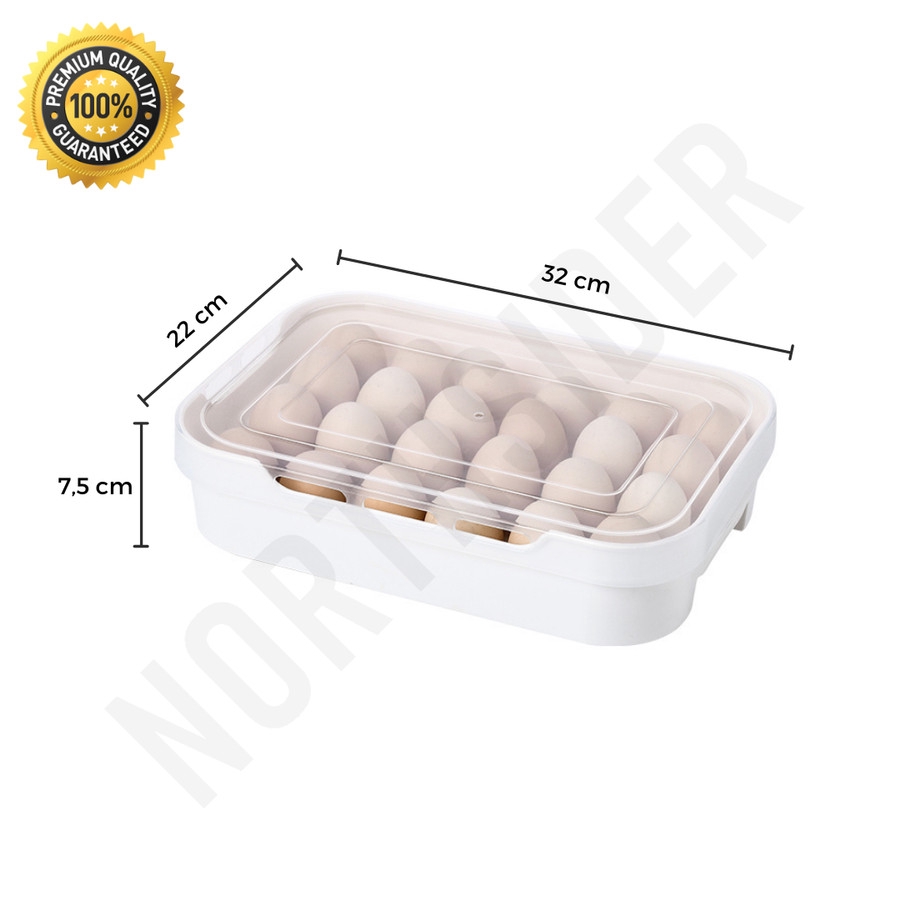 KOTAK TELUR | EGG BOX | TEMPAT PENYIMPANAN BOX TELOR ISI 24