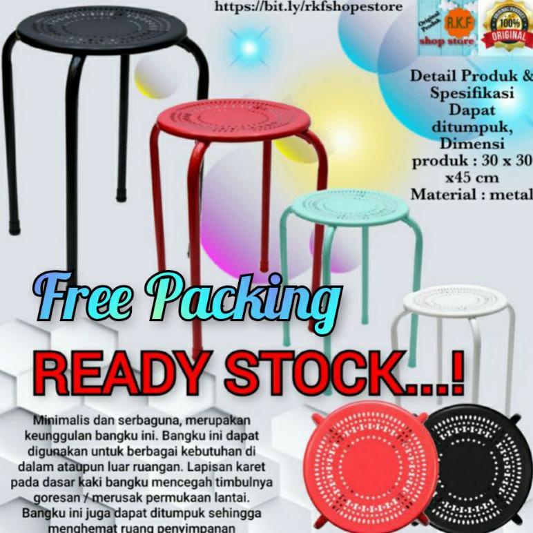 Terlaris Bangku Besi / Meja Cafe /Kursi Cafe / Bangku Cafe / Kursi Bakso / Bangku Minimalis / Meja M