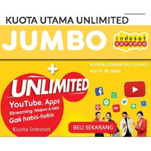 PAKET DATA INDOSAT 30 HARI