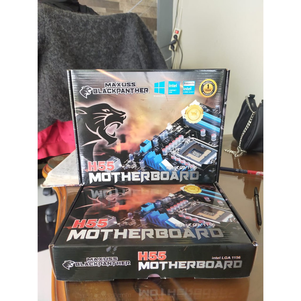 MOTHERBOARD BLACK PANTHER H55 SOCKET 1156