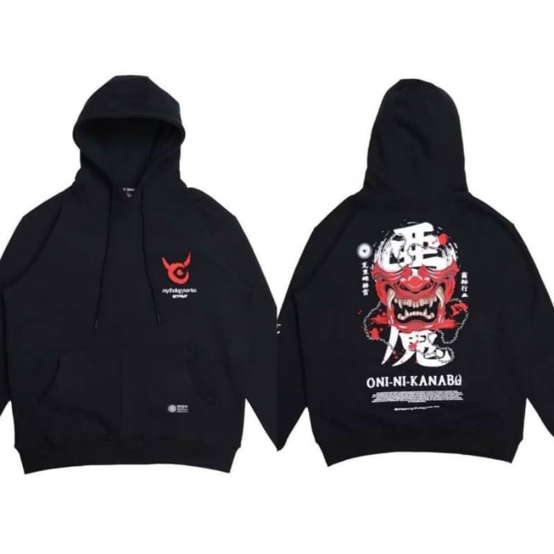 Sweater Hoodie Memphis Origins Oni Ni Kanabu Mythology Series