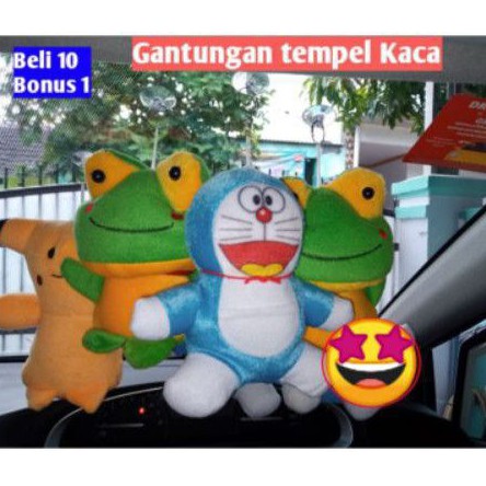 boneka gantungan tempel kaca/suvenir