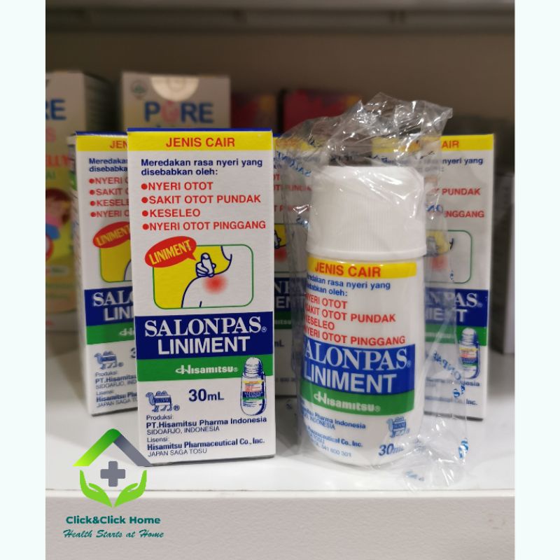 Salonpas Liniment 30 ml Salonpas Cair 30ml