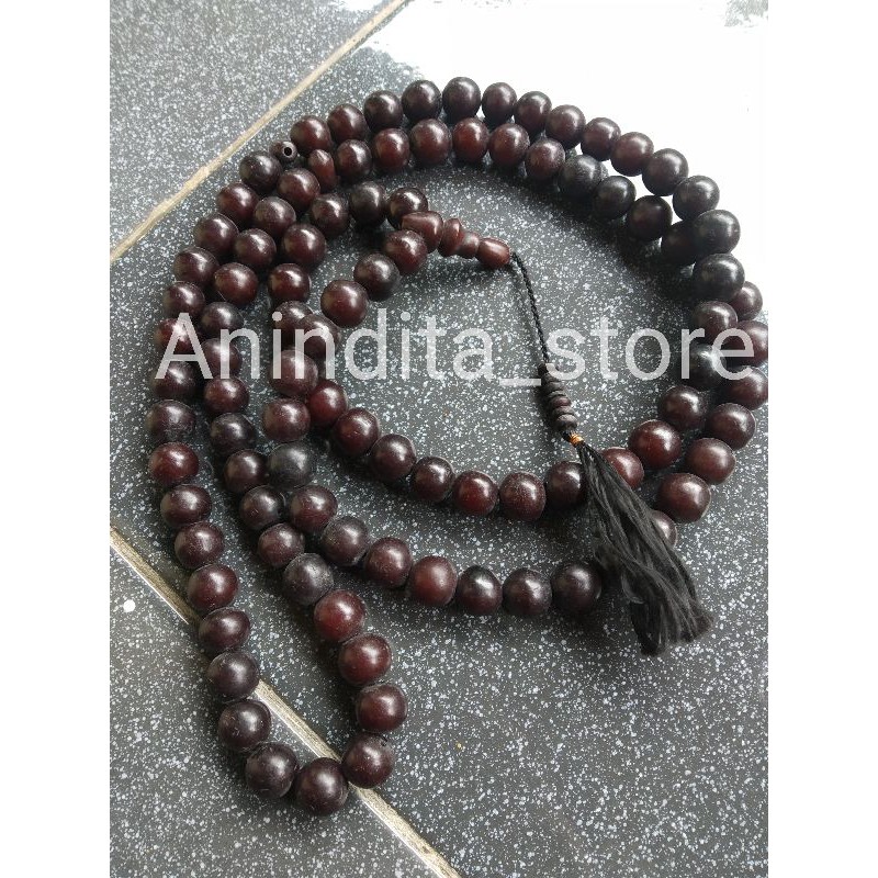 tasbih 99 butir biji gebang