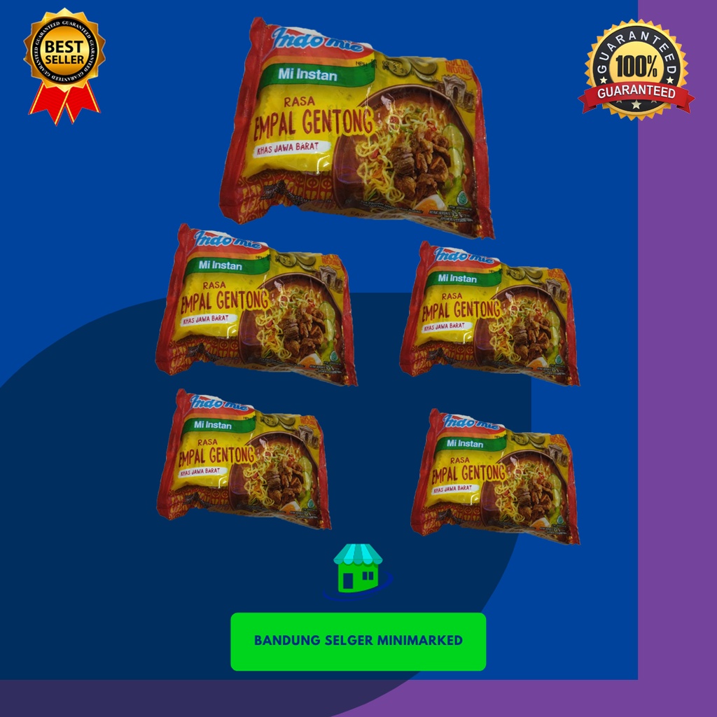 

INDOMIE EMPAL GENTONG PER 5PCS
