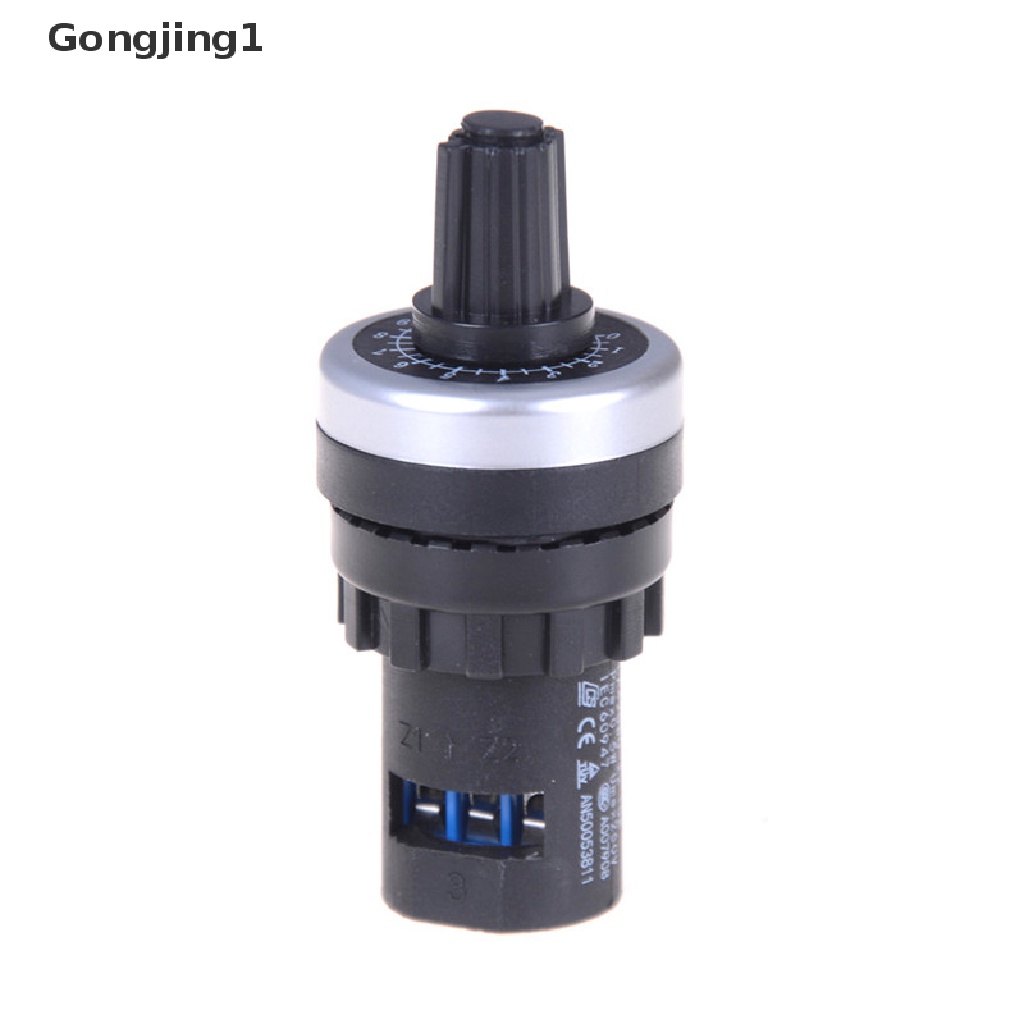 Gongjing1 Inverter Potentiometer 10K LA42DWQ-22 Diameter 22mm Warna Hitam