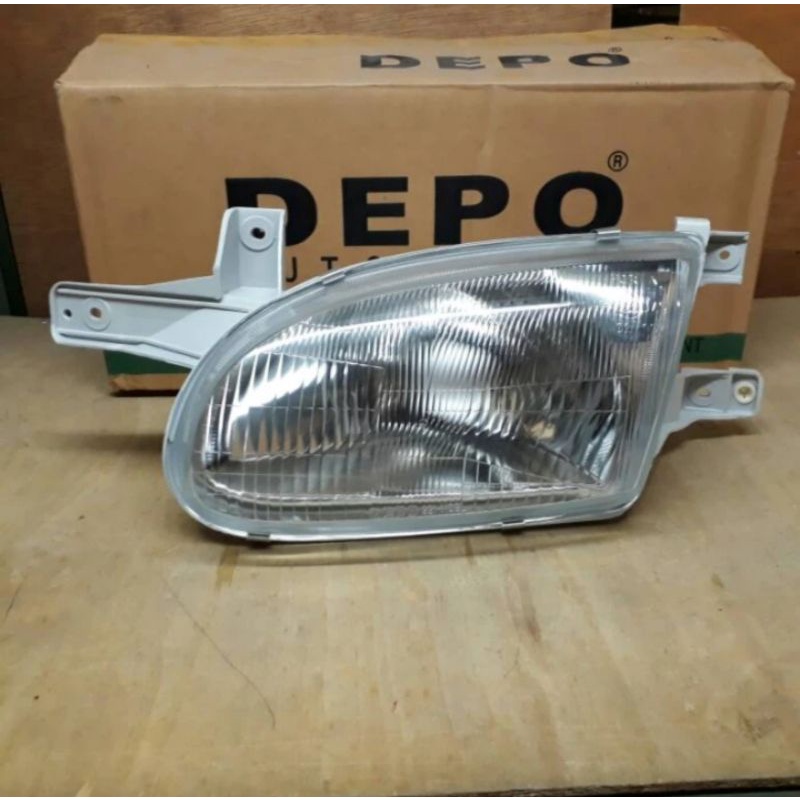 headlamp hyundai Accent kiri lampu depan depo