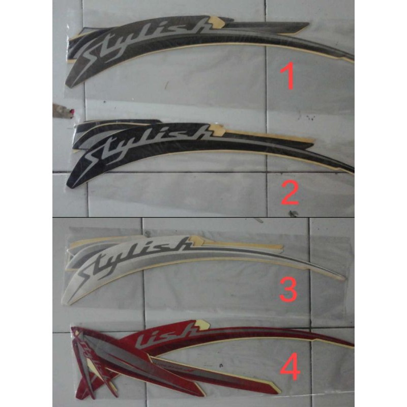 stiker striping scoopy stylish 2019