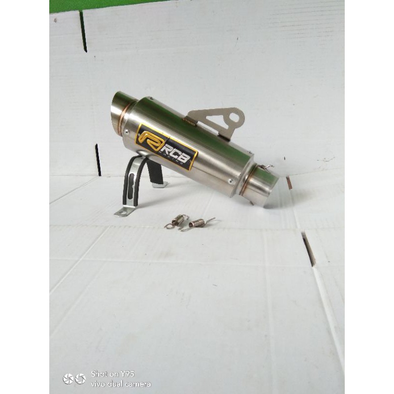 Termurah selincer selencer knalpot Racing RCB sok diameter 50 mm untuk semua motor rcb-3