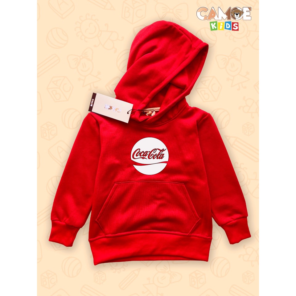 Hoodie Anak Coca Cola Logo