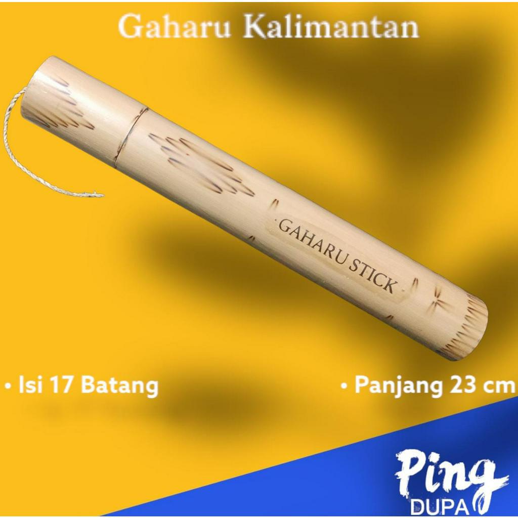 Dupa Gaharu Kalimantan Stick Organik Tanpa Batang