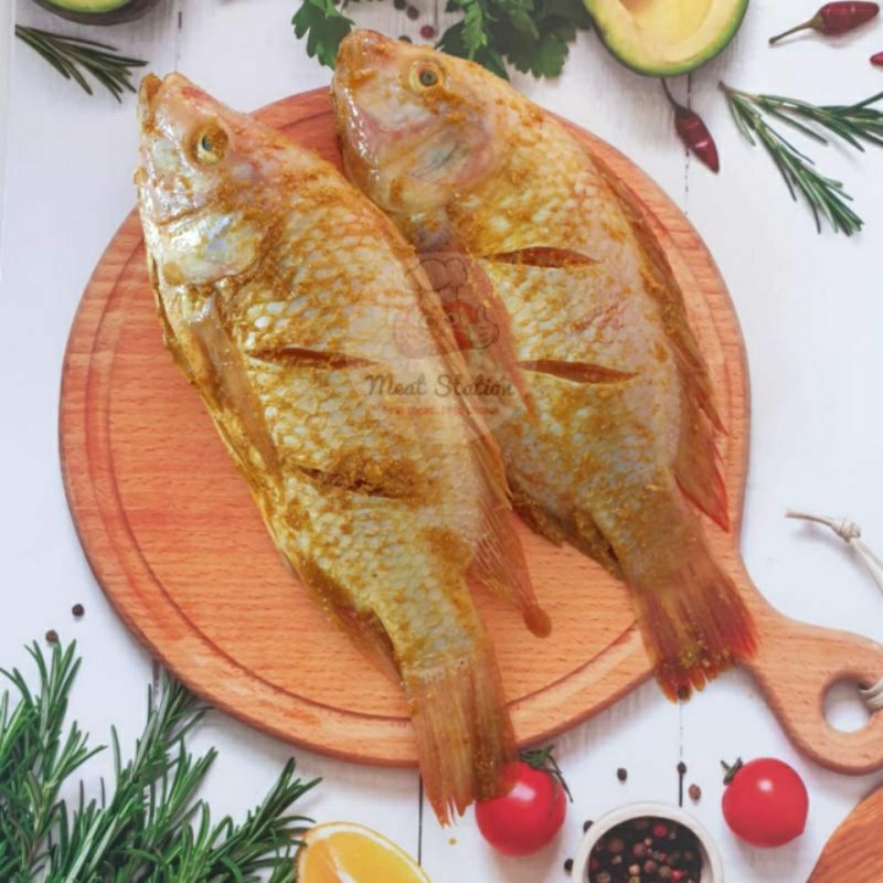 

IKAN NILA BUMBU - Kemasan Frozen, Halal, Tanpa Pengawet