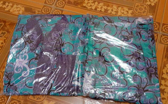 Batik Couple Keluarga Sania Ruffle Ori Ndoro Jowi Dnt Motiv Cumi Tosca