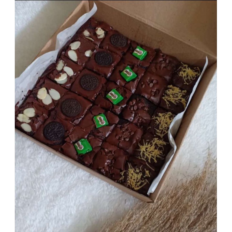 

brownies sekat yg lagi viral