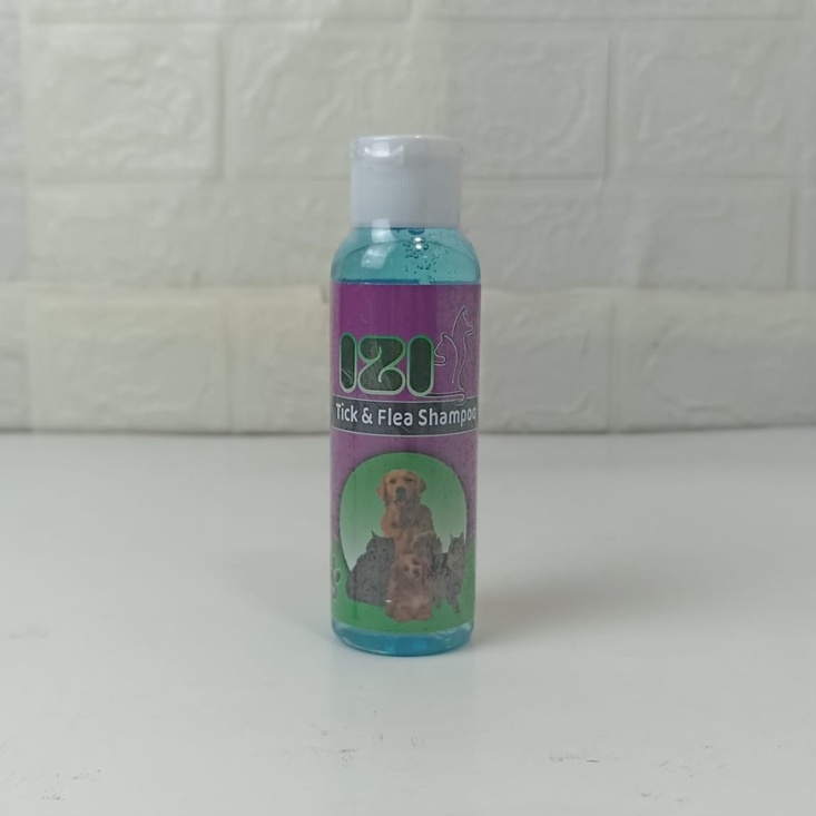 IZI Tick &amp; Flea 100ml / Shampo Anti Kutu Kucing &amp; Anjing Murah