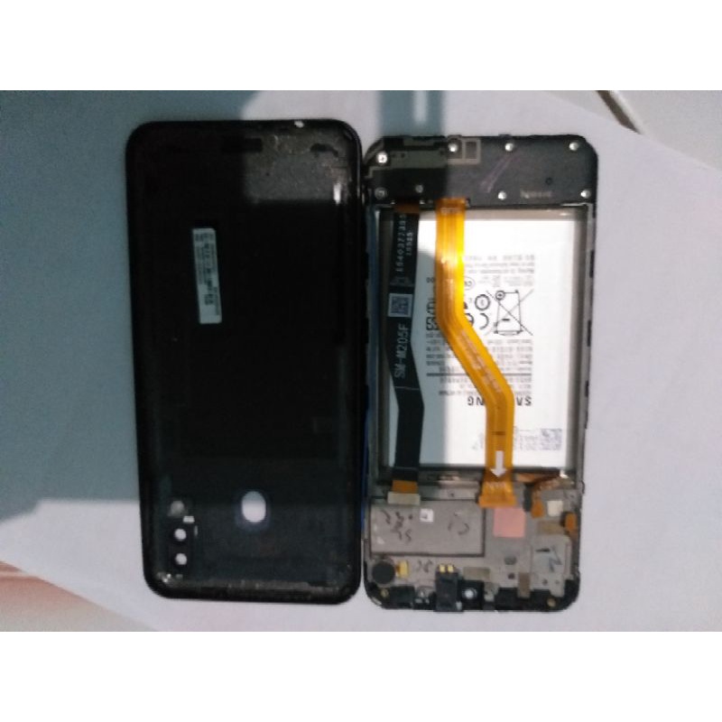 LCD SAMSUNG M20 ORI COPOTAN BONUS BATREI DAN RANGKA