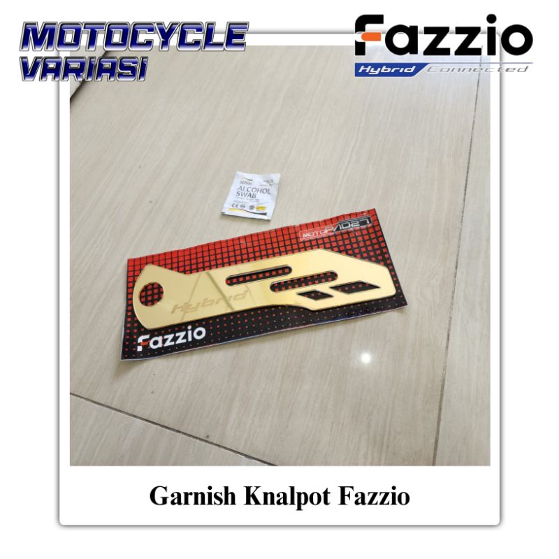 Garnish Knalpot Fazzio Muffler Garnish Cover Knalpot Fazzio