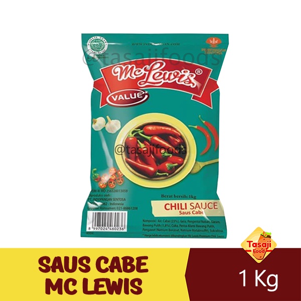 

Saus Cabe 1 Kg Mc Lewis