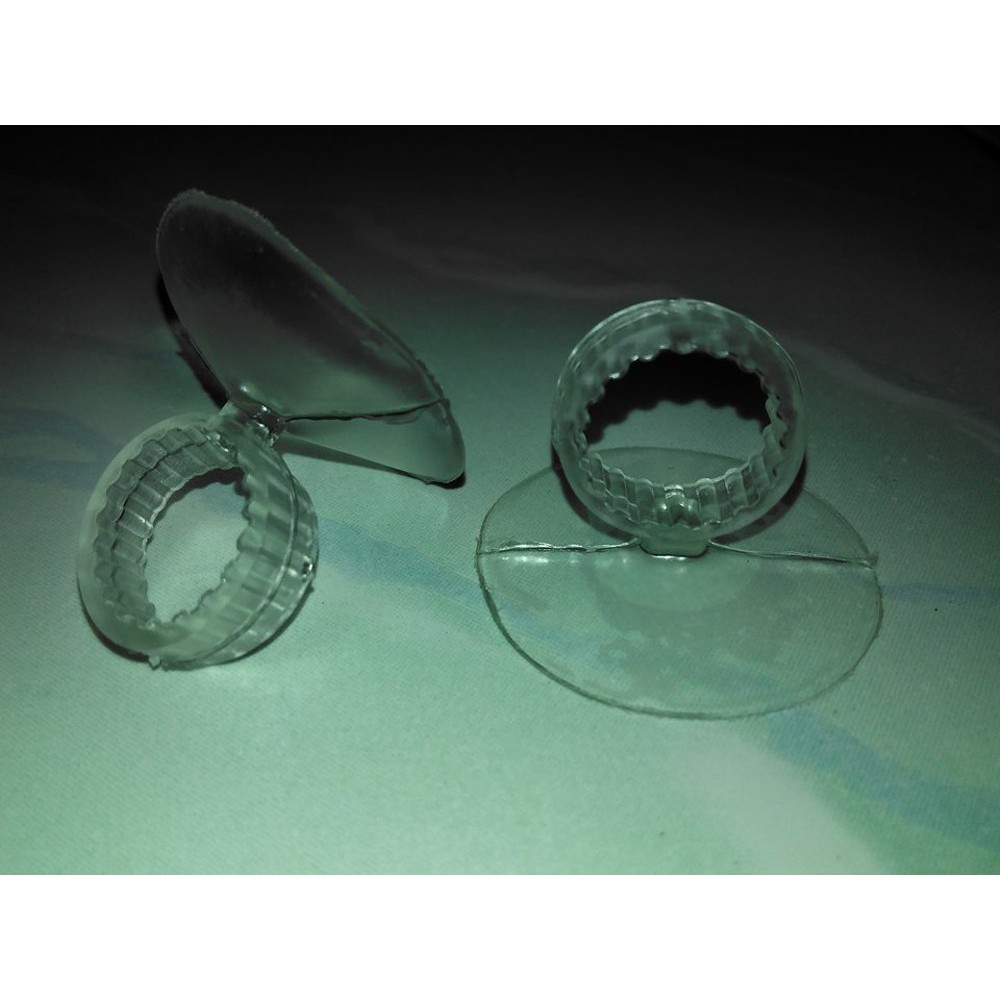 Dop Pipa Paralon Aquarium Bening