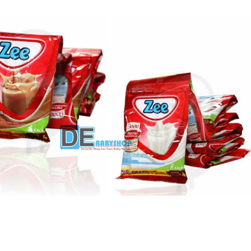 

Terbaik Susu Zee Nutripro Sachet 40gr RENCENG (1 Renceng isi 10 Pcs sachet) Zee reguler 350g BOX /