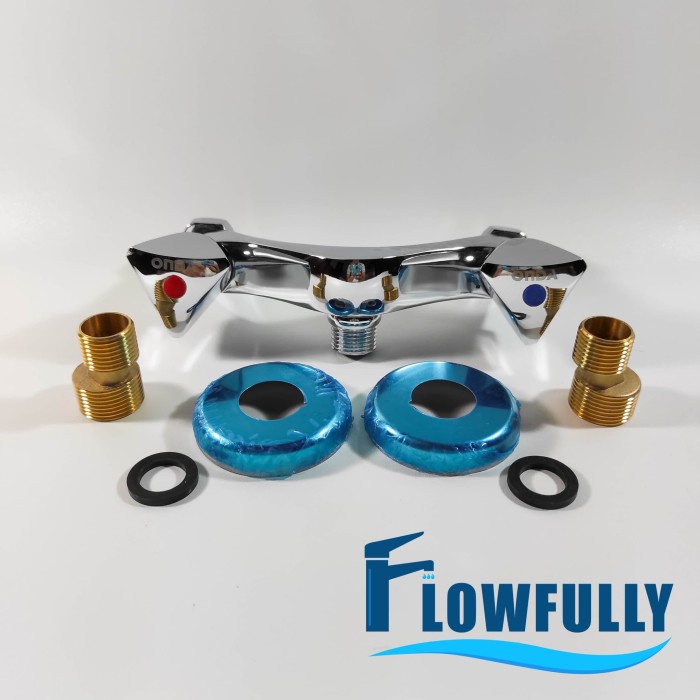 K 306 CB ONDA Kran Shower Air Panas Dingin Double Mixer