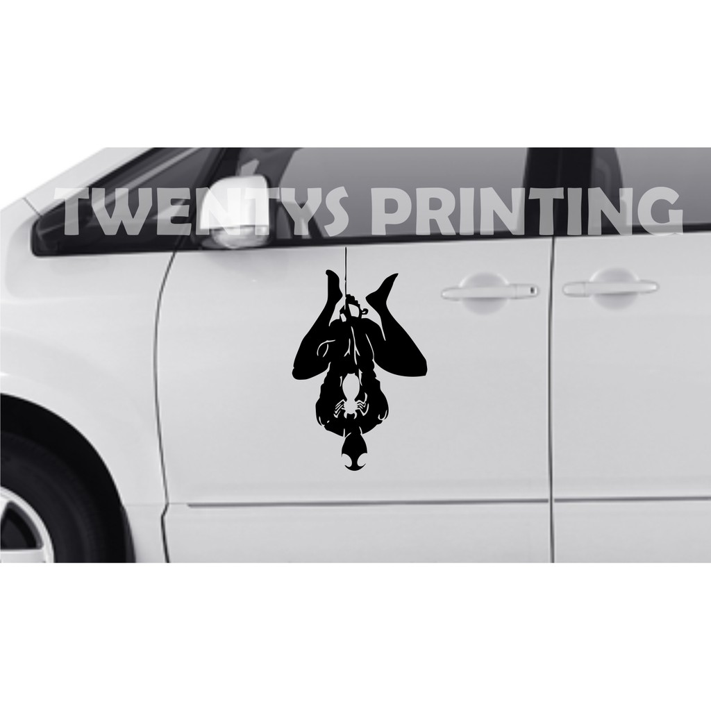 SPIDERMAN STIKER BODY MOBIL CUTTING STICKER