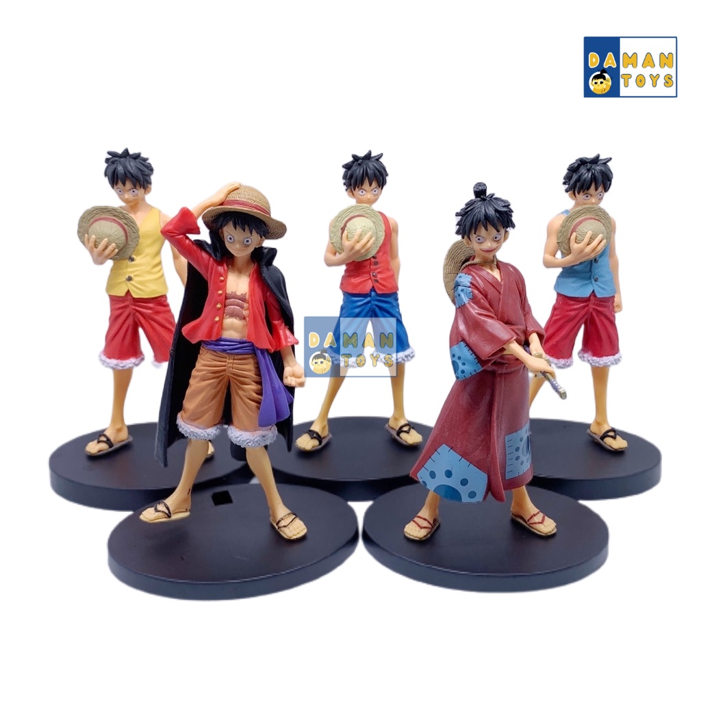 Mainan Action Figure Anime Special Monkey D Luffy Shirahoshi Marco Untuk Koleksi